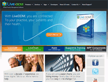 Tablet Screenshot of liveddm.com